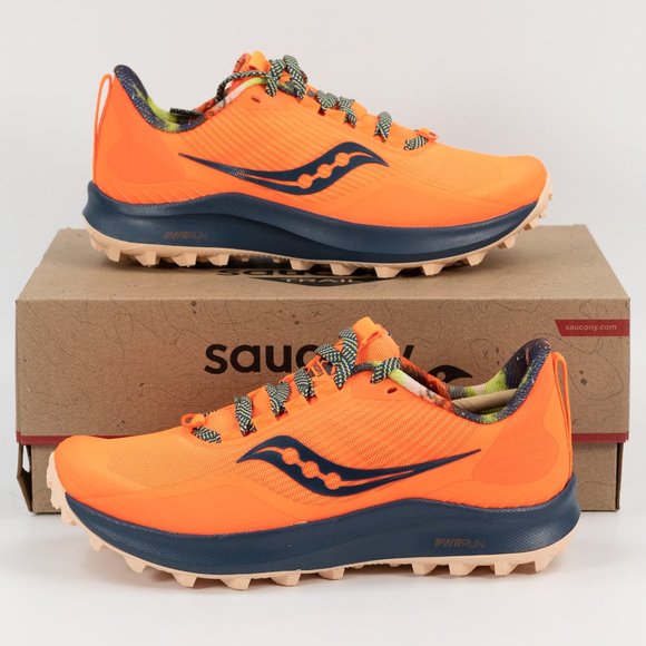 Saucony Women's Peregrine 12 'Campfire Story' S10737-65 Running Jogging Sneakers - Picture 9 of 12